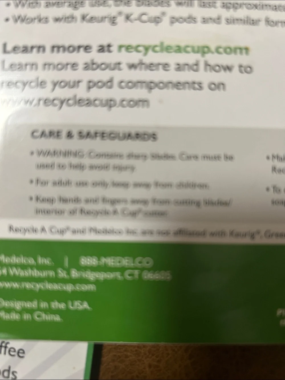 Medelco nwt recycled